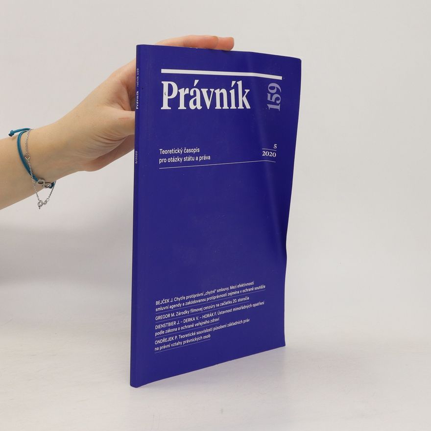 Kolektiv autorů Právník 5/2020