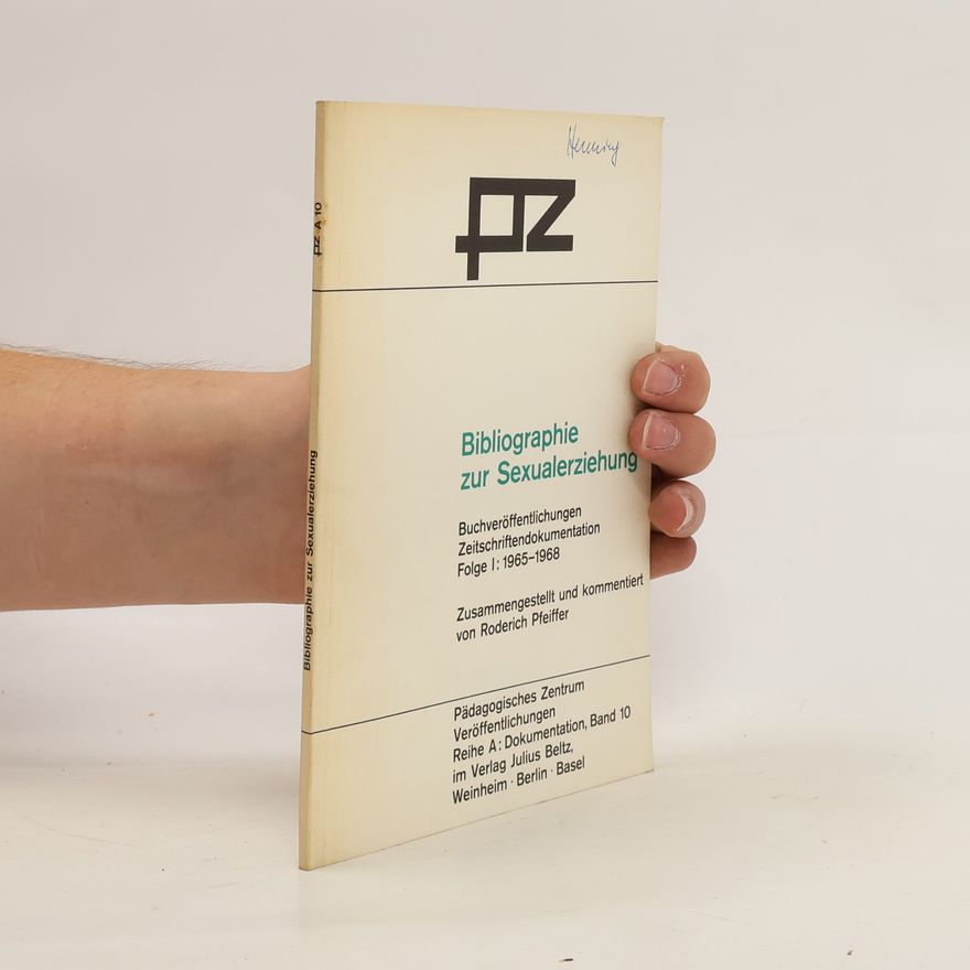 Autorenkollektiv Bibliographie zur Sexualerziehung