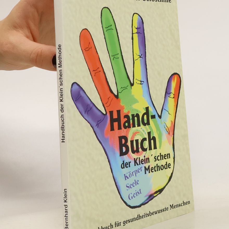 Bernhard Klein Handbuch der KLEIN'schen Methode