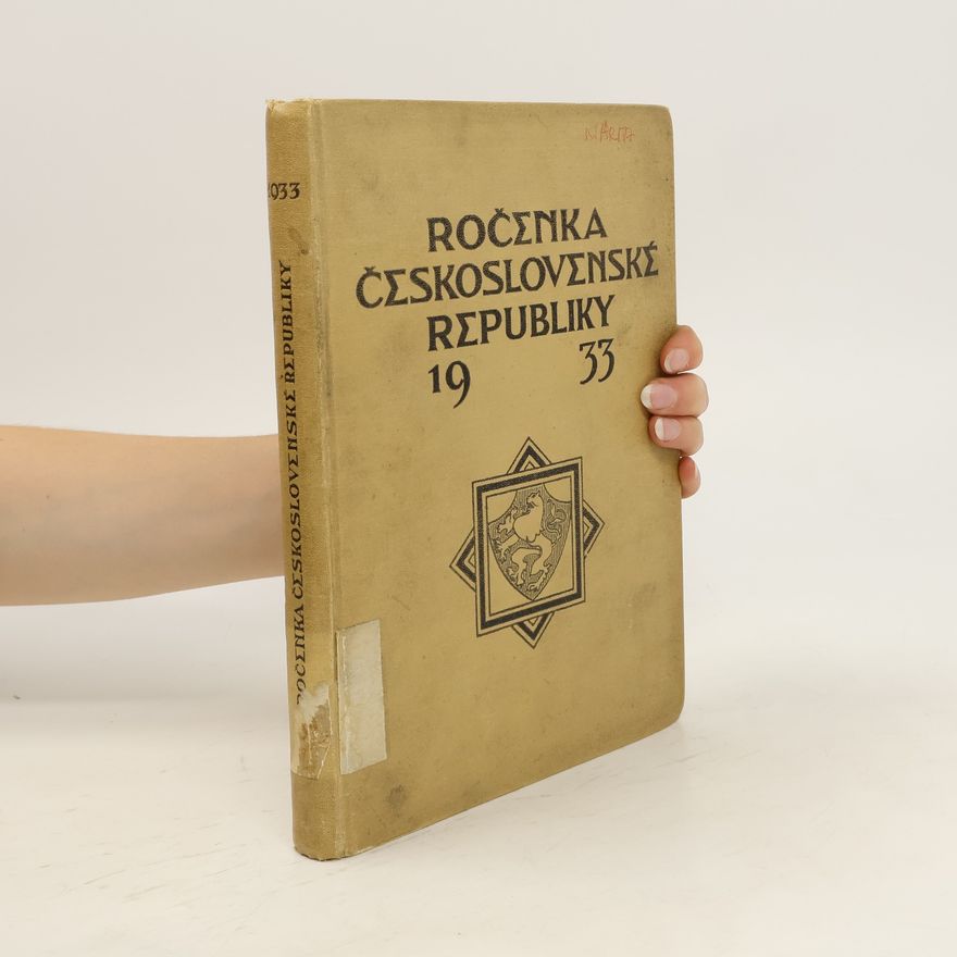 Autorenkollektiv Ročenka Československé republiky 1933.Ročník XII.