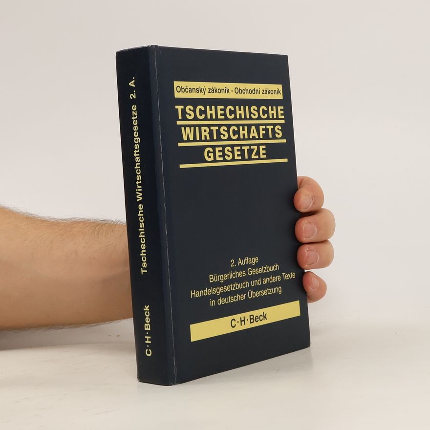 Kolektiv autorů Tschechische Wirtschaftsgesetze