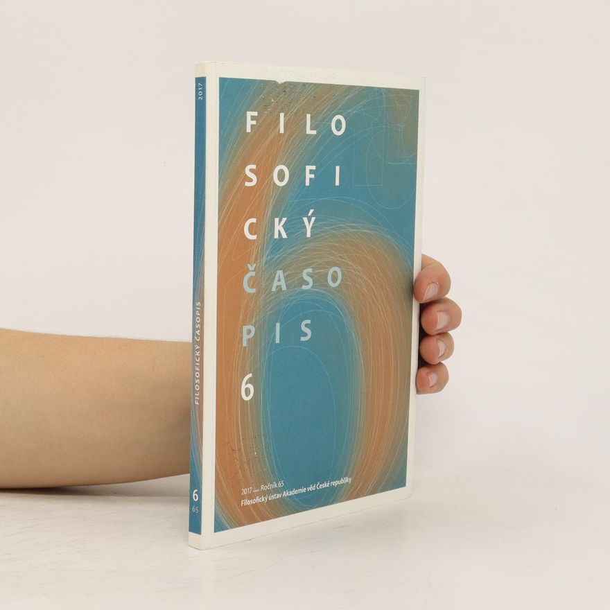 Autorenkollektiv Filosofický časopis 6/2017