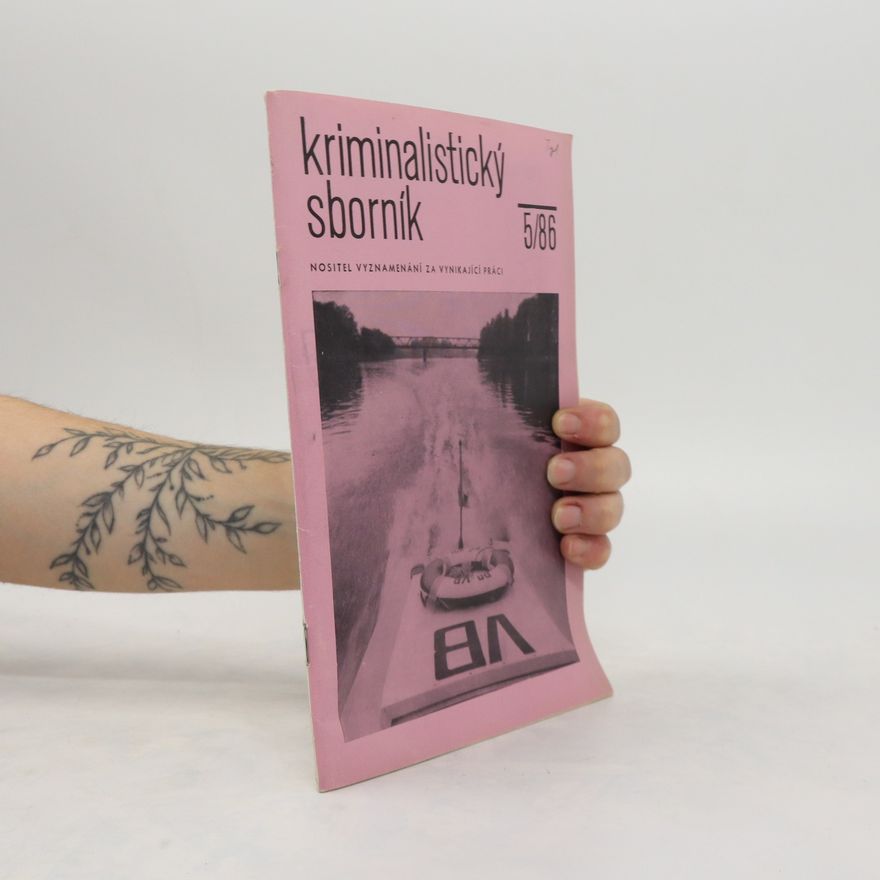 Kolektiv autorů Kriminalistický sborník 5/86
