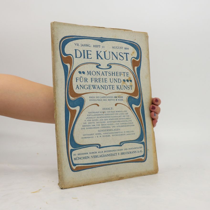 Auteurscollectief Die Kunst, Monatshefte für freie und angewandte Kunst, Heft 11, 1906