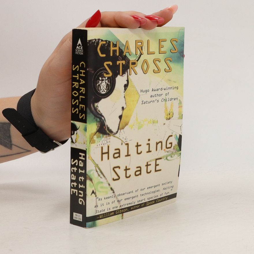Charles Stross Halting State. Du bist tot, englische Ausgabe