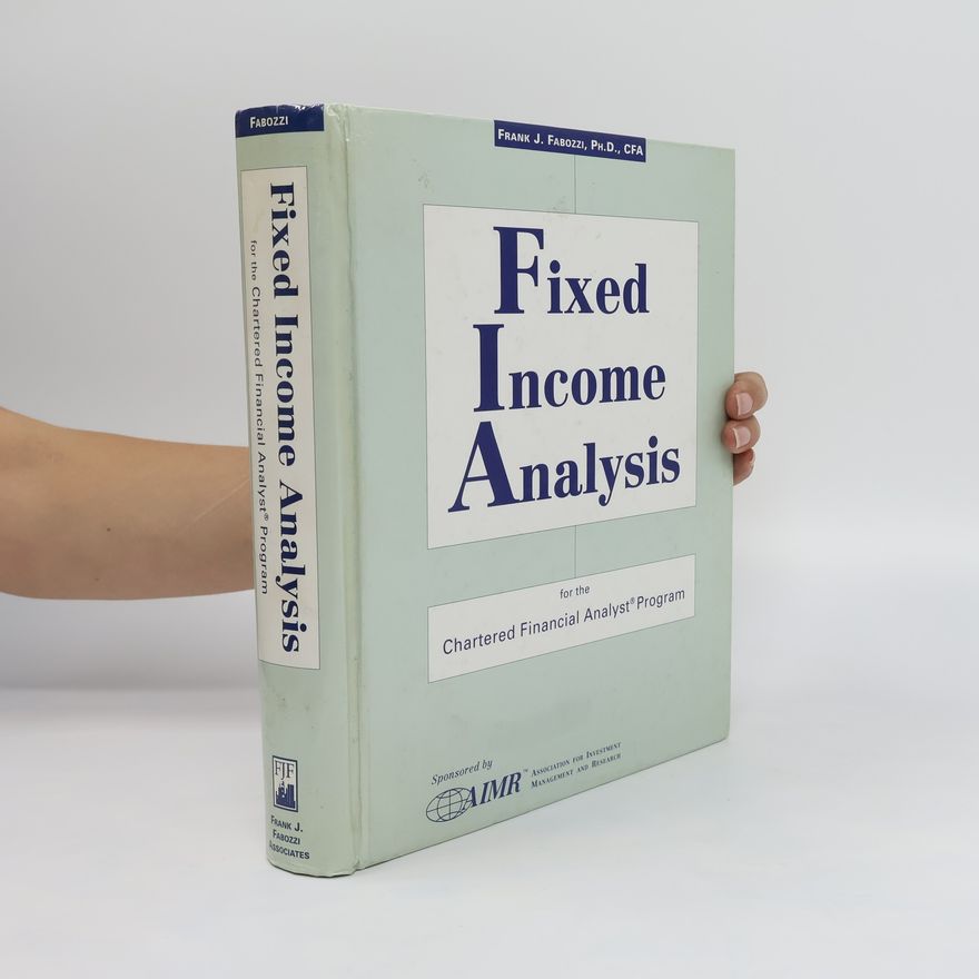 Frank J. Fabozzi Fixed Income Analysis