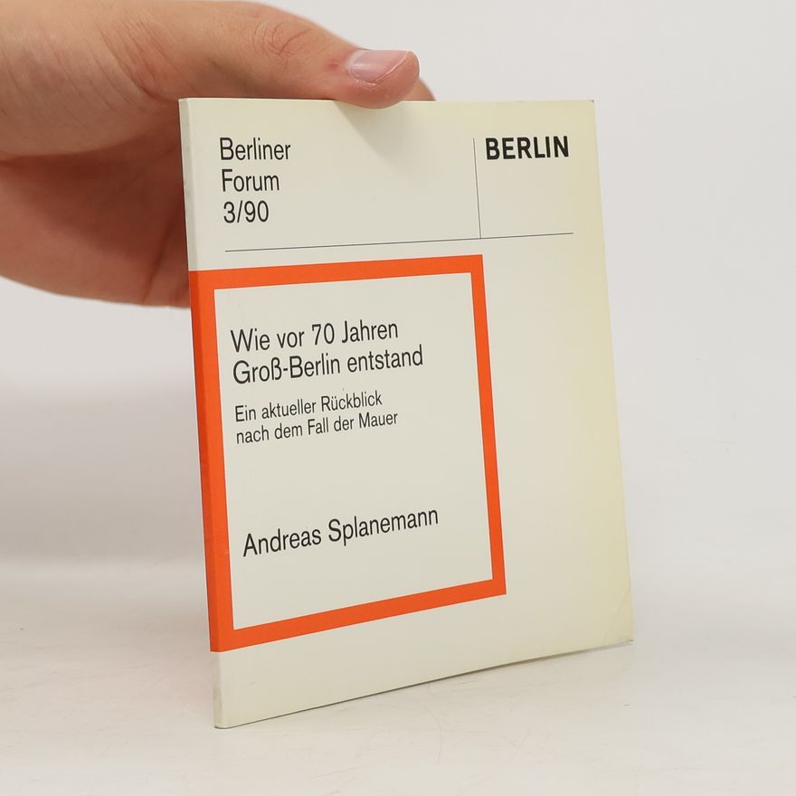 Andreas Splanemann Berlin Forum 3/1990