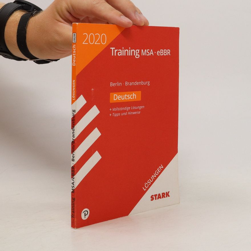 Autorenkollektiv STARK Lösungen zu Training MSA/eBBR 2020 - Deutsch - Berlin/Brandenburg