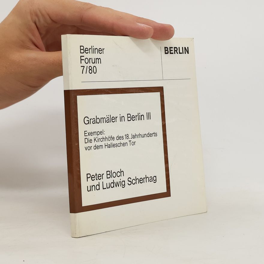 Ludwig Scherhag Berliner Forum 7/80