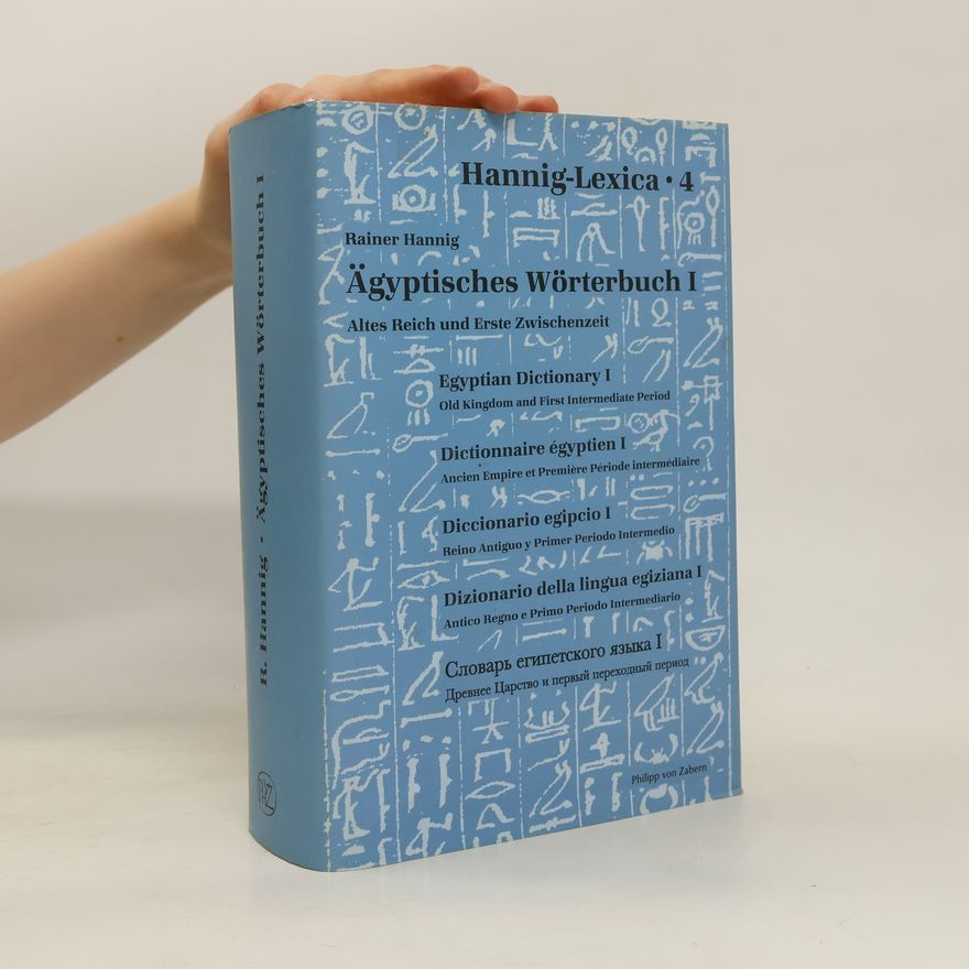 Rainer Hannig Ägyptisches Wörterbuch 1