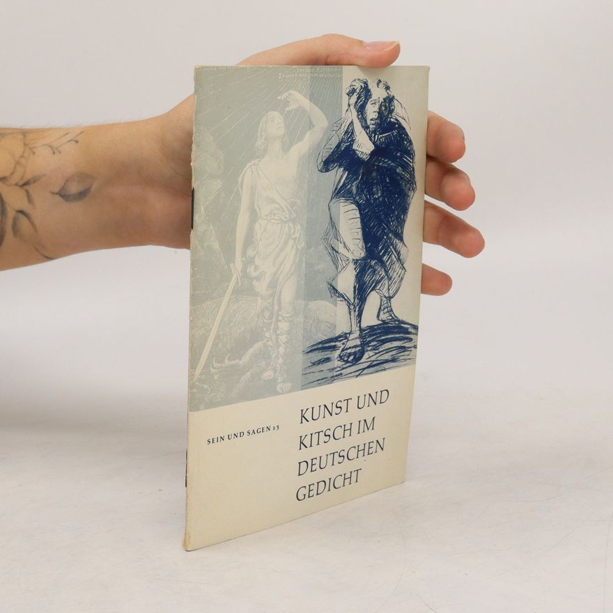 Dietrich Wolf Kunst und Kitsch im deutschen Gedicht