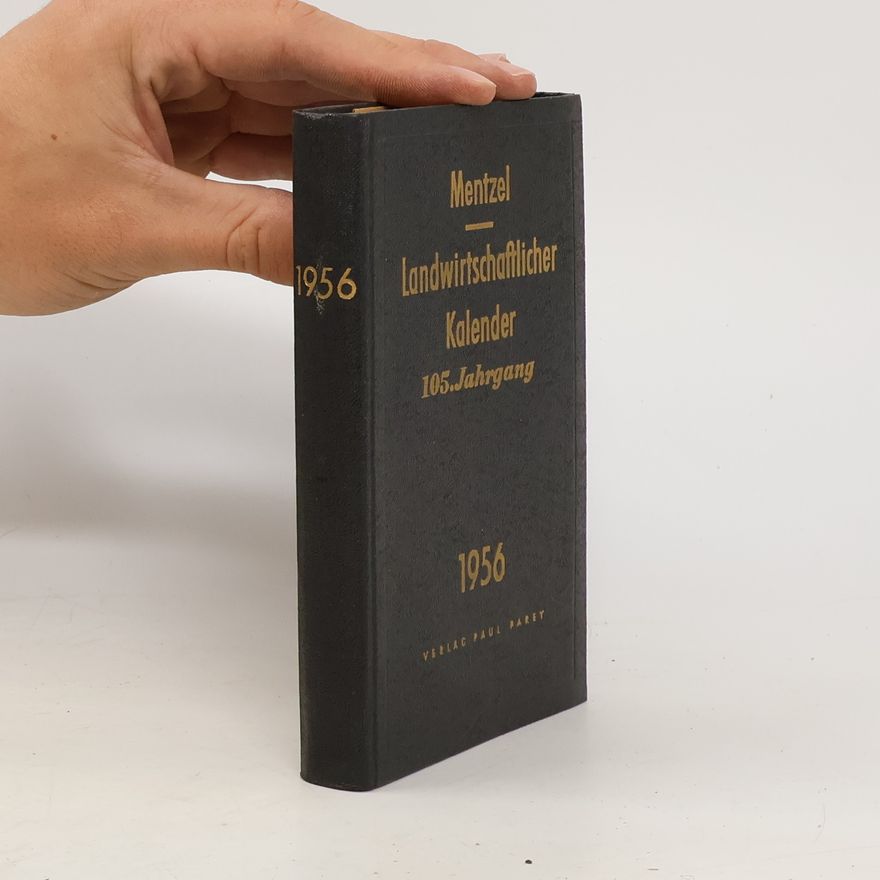 Autorenkollektiv Mentzel Landwirtschaftlicher Kalender 1956