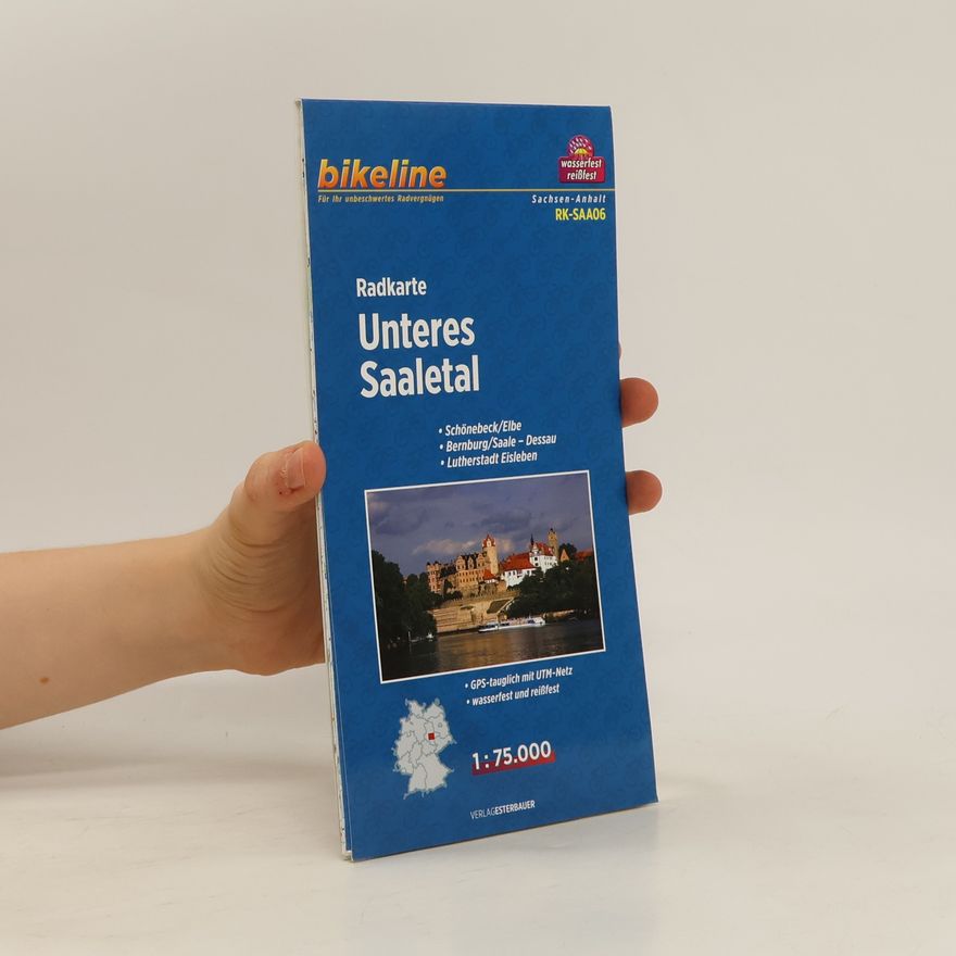 Various authors Bikeline Radkarte Unteres Saaletal