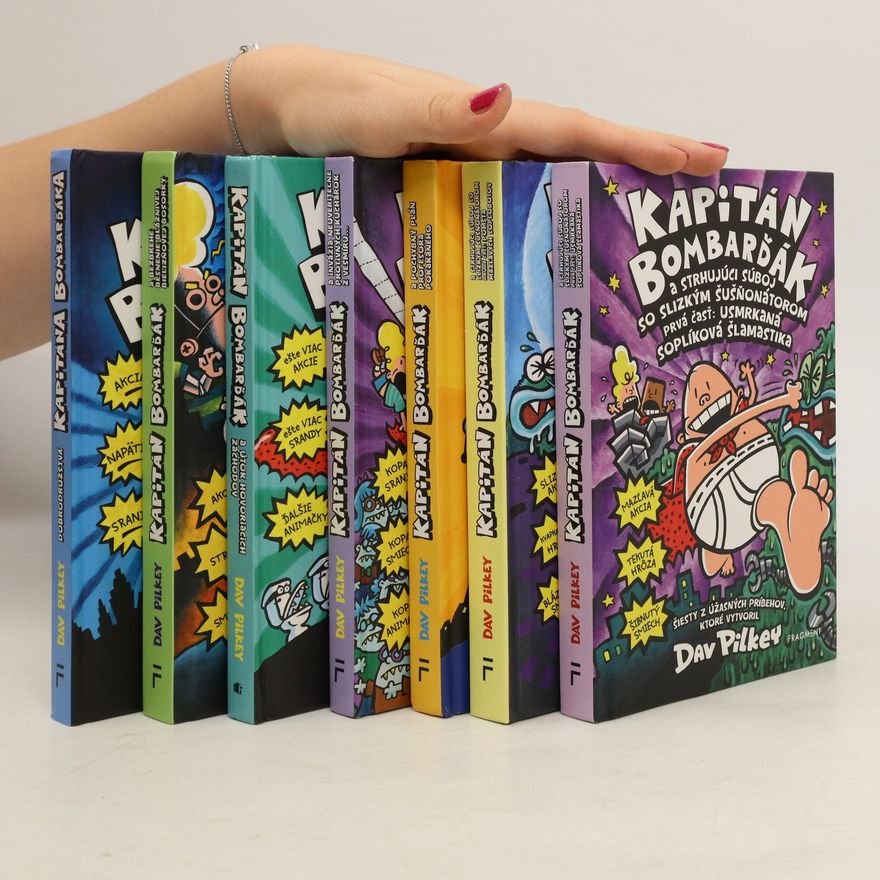 Dav Pilkey Kapitán Bombarďák 1-7