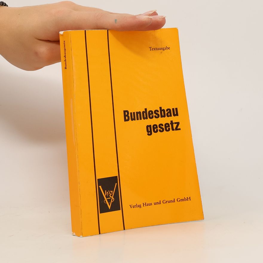 Autorenkollektiv Bundesbaugesetz