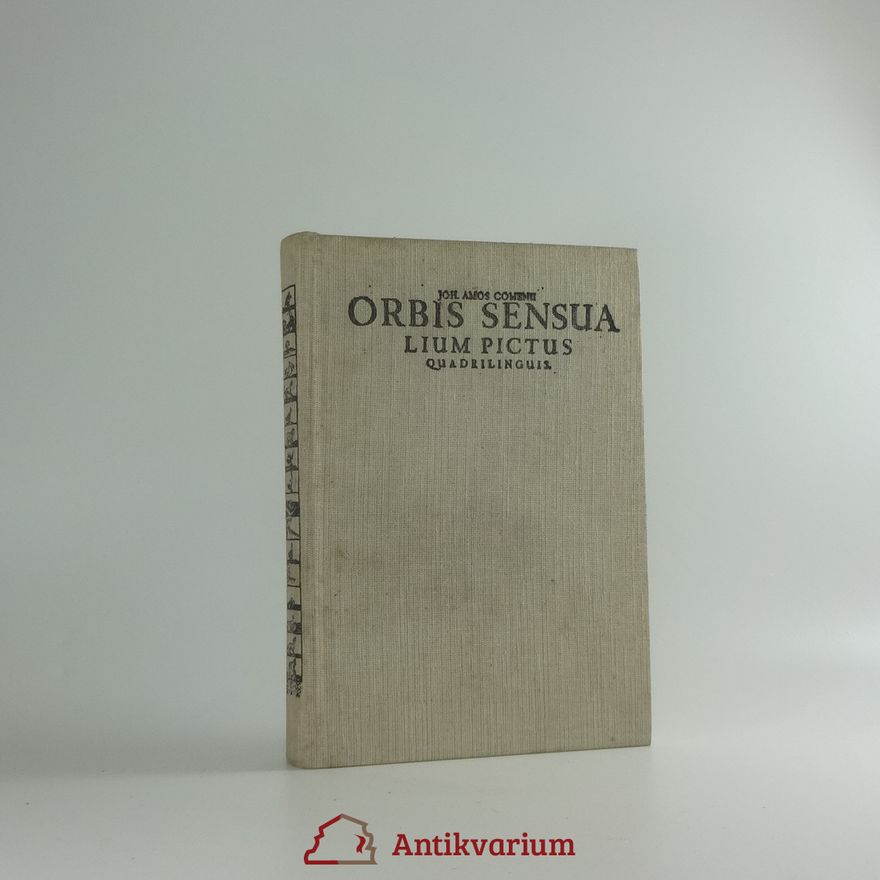 John Amos Comenius Orbis Sensua-Lium Pictus Quadrilinguis