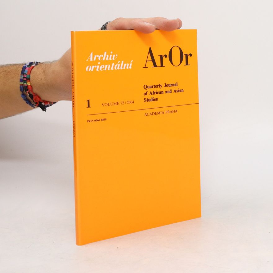 Various authors Archiv orientální 72/2004