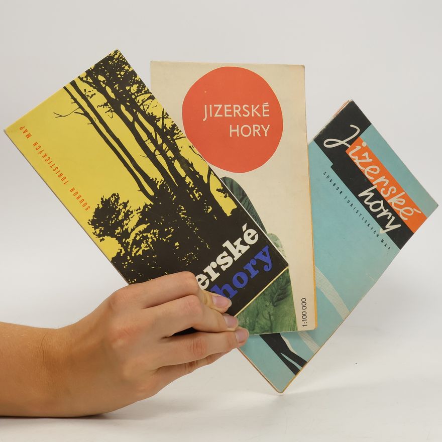 Albert Kelemen 3x Jizerské hory. Soubor turistických map