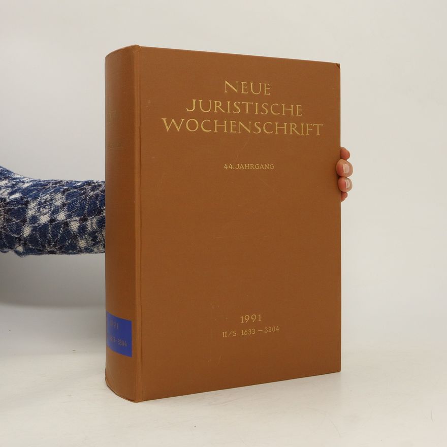Kolektiv autorů Neue Juristische Wochenschrift 1991. II/S. 1633-3304
