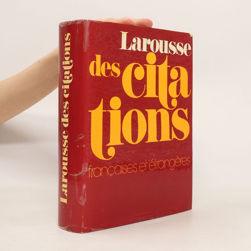 Robert Carlier Larousse des citations françaises et étrangéres