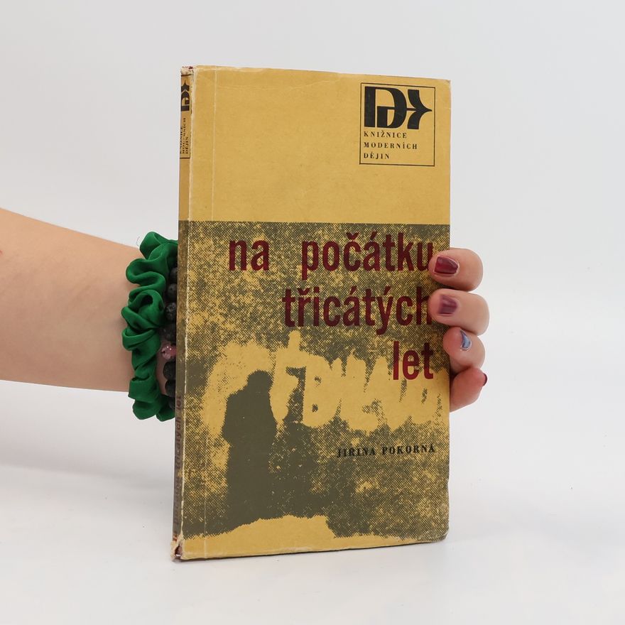 Jiřina Pokorná Na počátku třicátých let