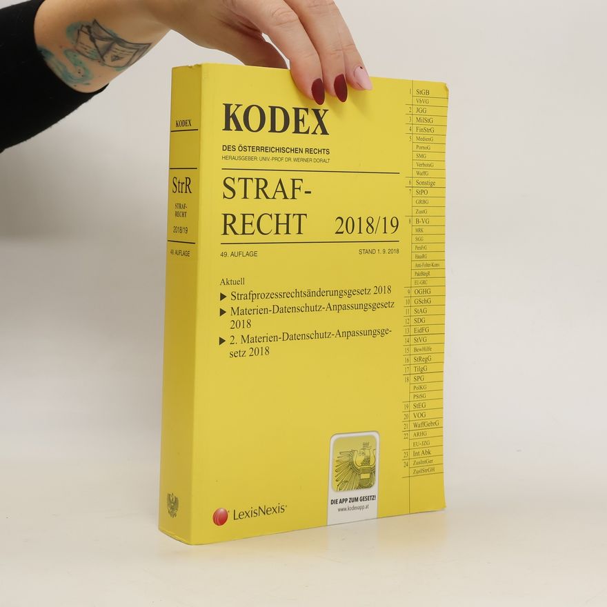 Werner Doralt KODEX Strafrecht 2018/19