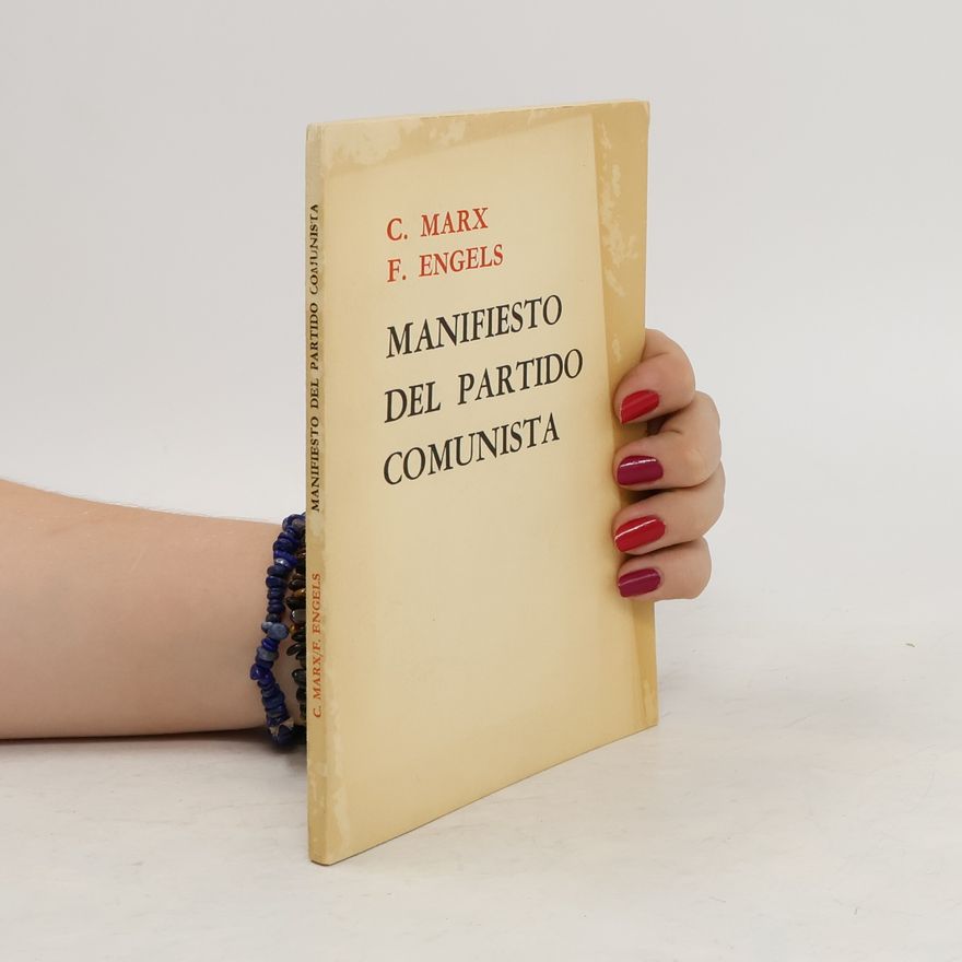 Karl Marx Manifesto del partido comunista