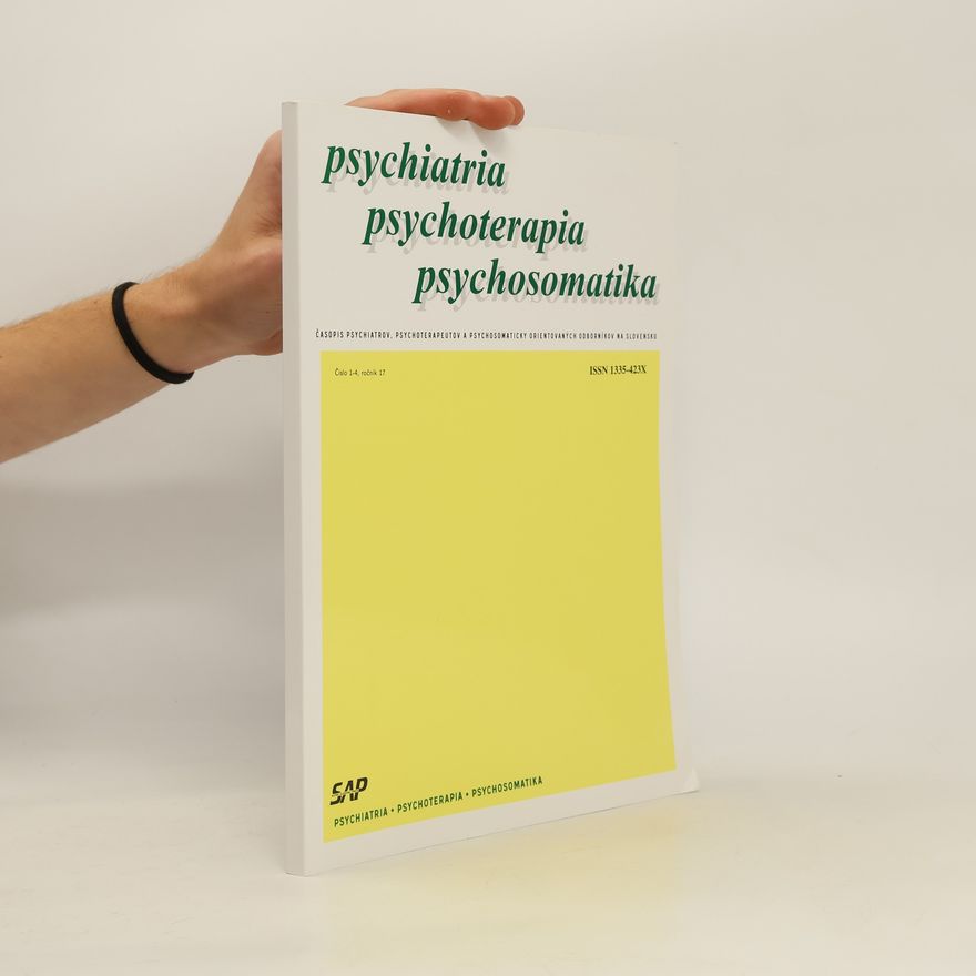 Various authors Psychiatria, psychoterapia, psychosomatika 1-4