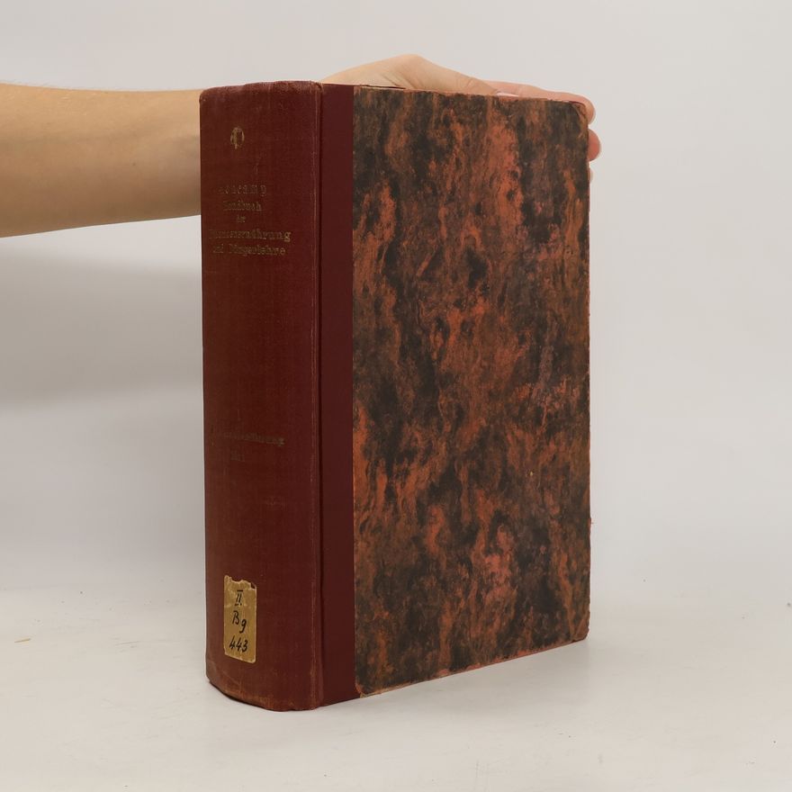 Franz Honcamp Handbuch der Pflanzenernährung und Düngerlehre