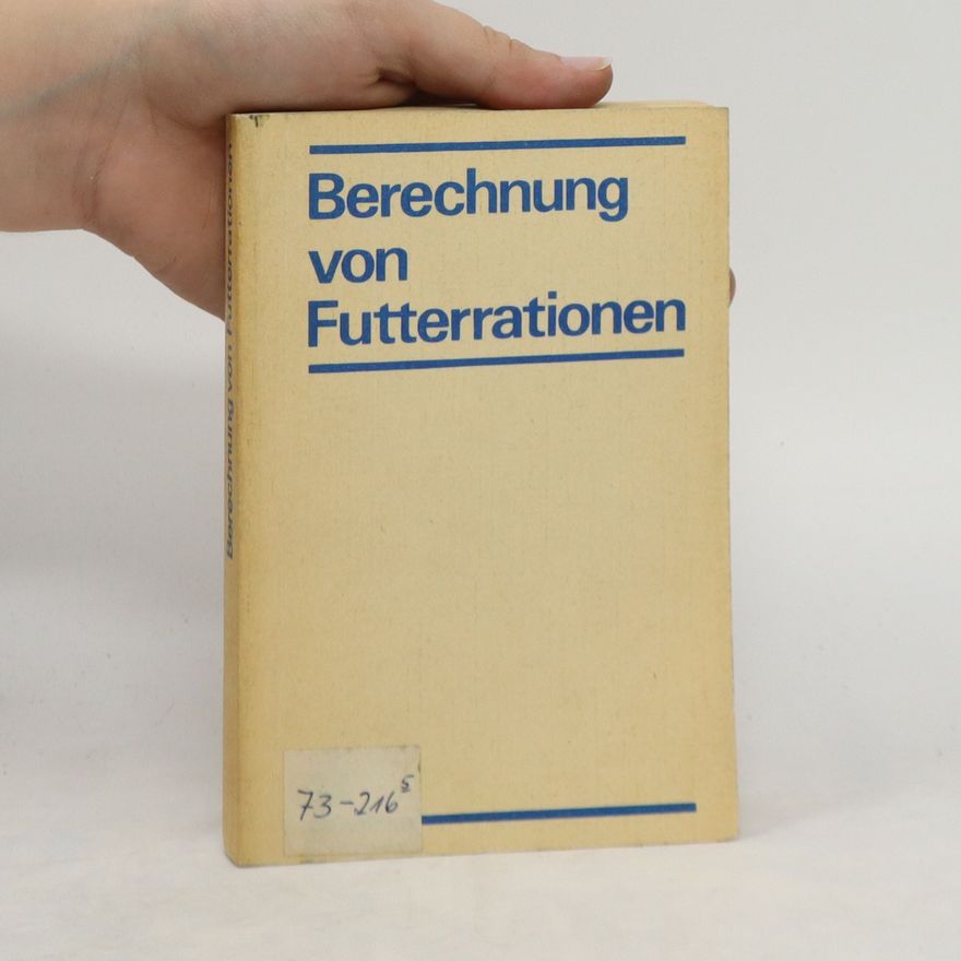 Manfred Beyer Berechnung von Futterrationen