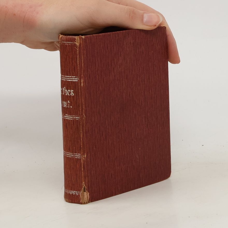 Robert Petsch Der Urfaust. Goethes Faust in ursprünglicher Gestalt