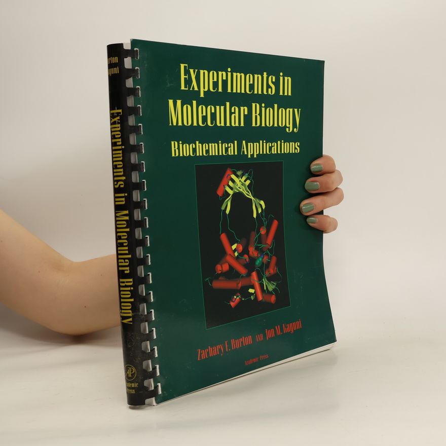 Jon M. Kaguni Experiments in Molecular Biology