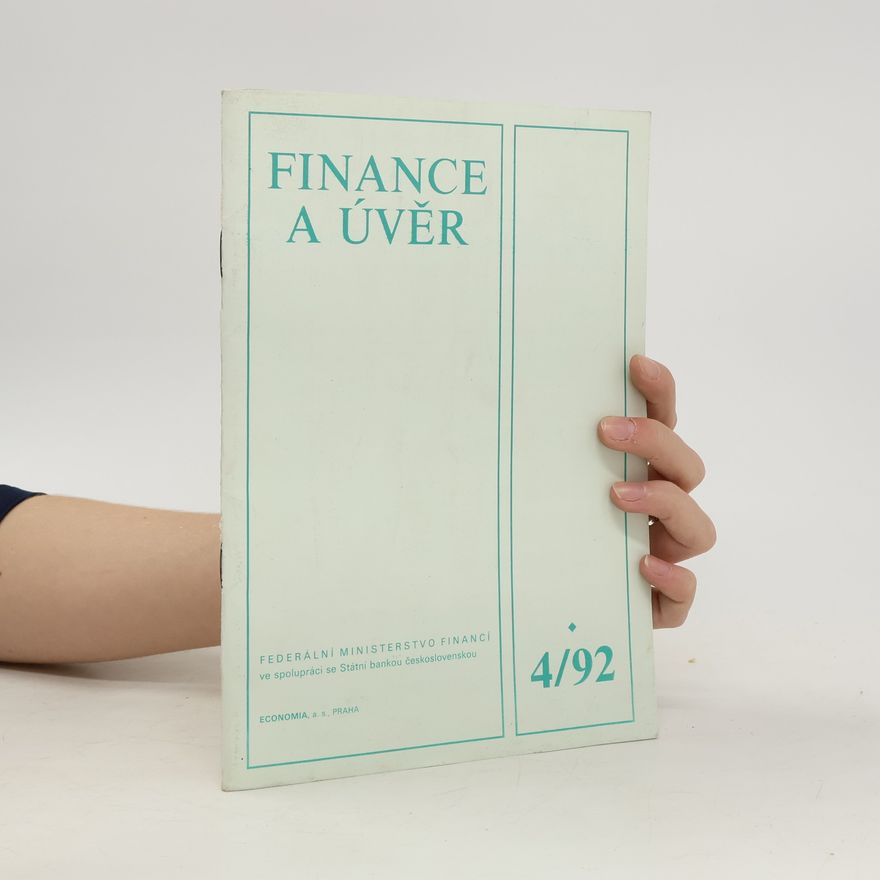 Collectif d'auteurs Finance a úvěr 4/92