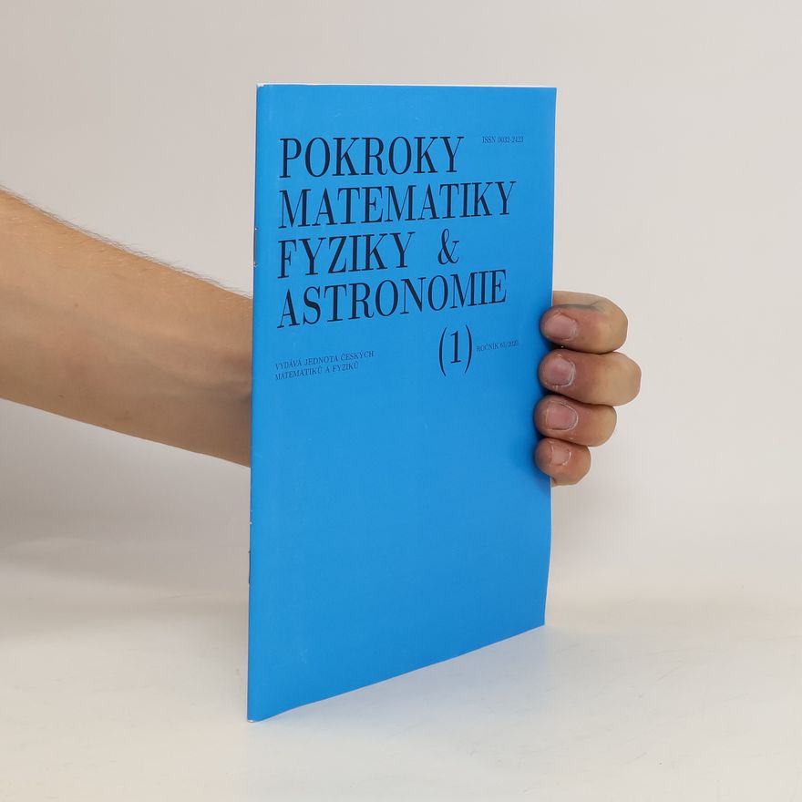 Collectif d'auteurs Pokroky matematiky fyziky & astronomie 1