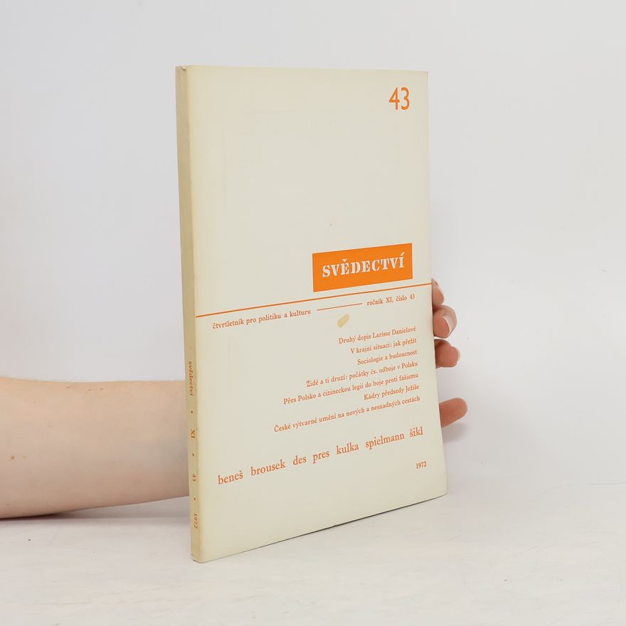 Various authors Svĕdectví 43
