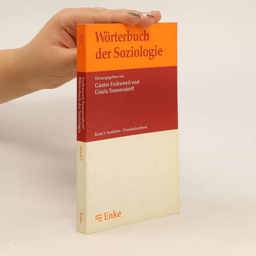 Günter Endruweit Wörterbuch der Soziologie