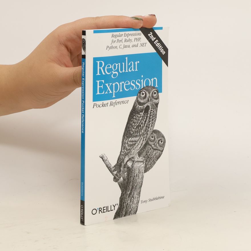 Tony Stubblebine Regular Expression Pocket Reference