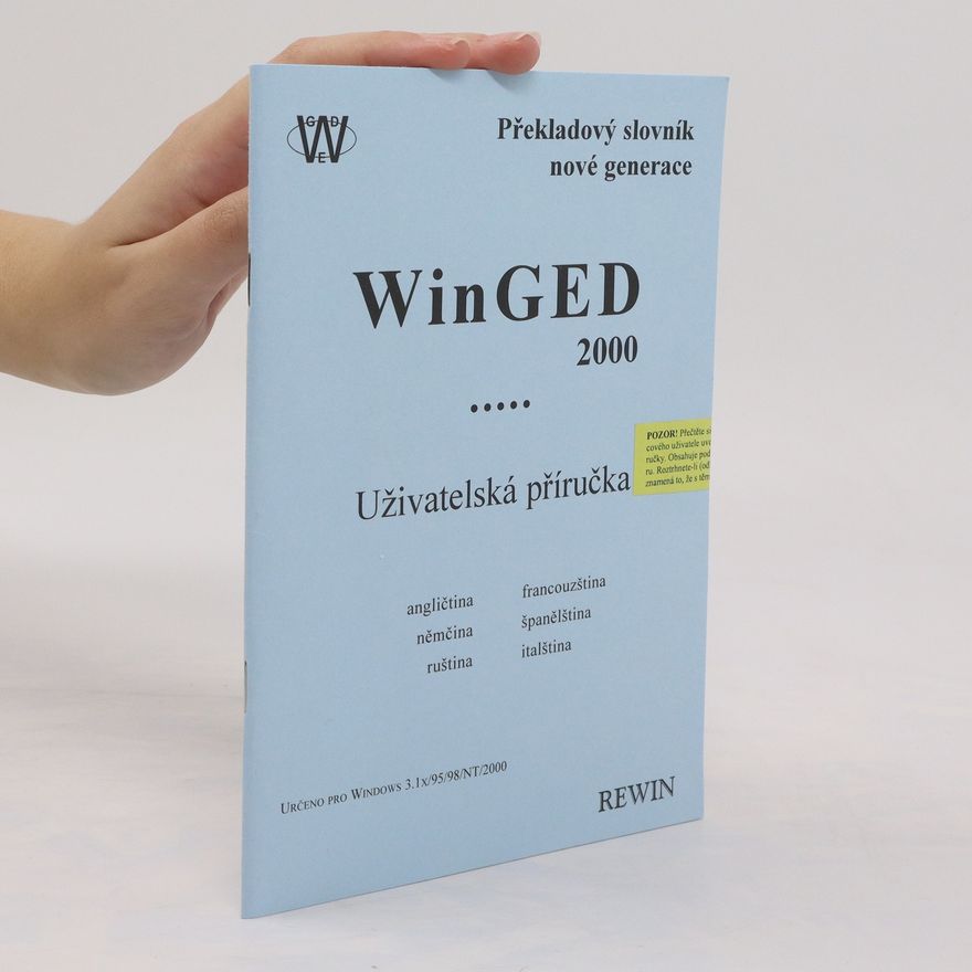 Kolektiv autorů WinGED 2000. Uživatelská příručka