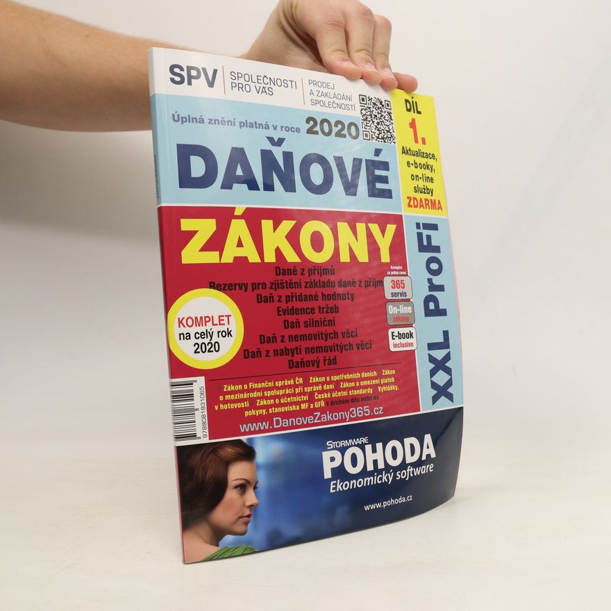Kolektiv autorů Daňové zákony 2020 XXL ProFi