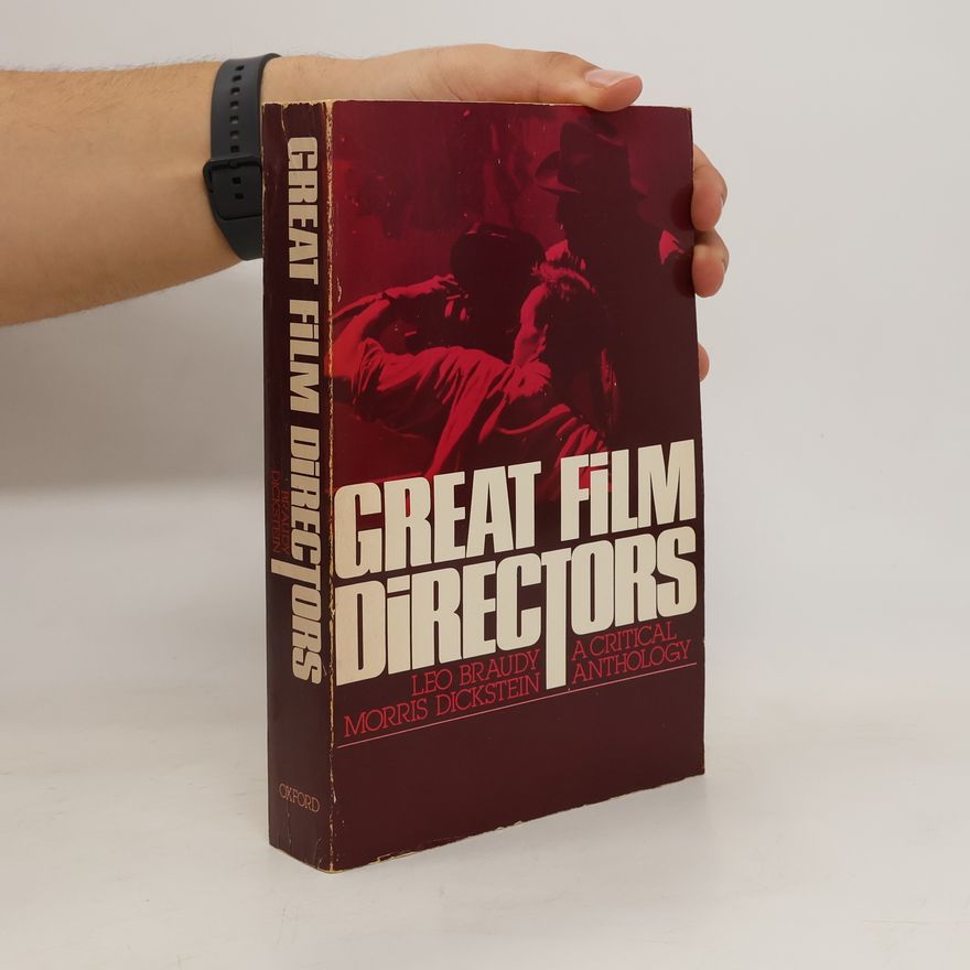 Morris Dickstein Great Film Directors