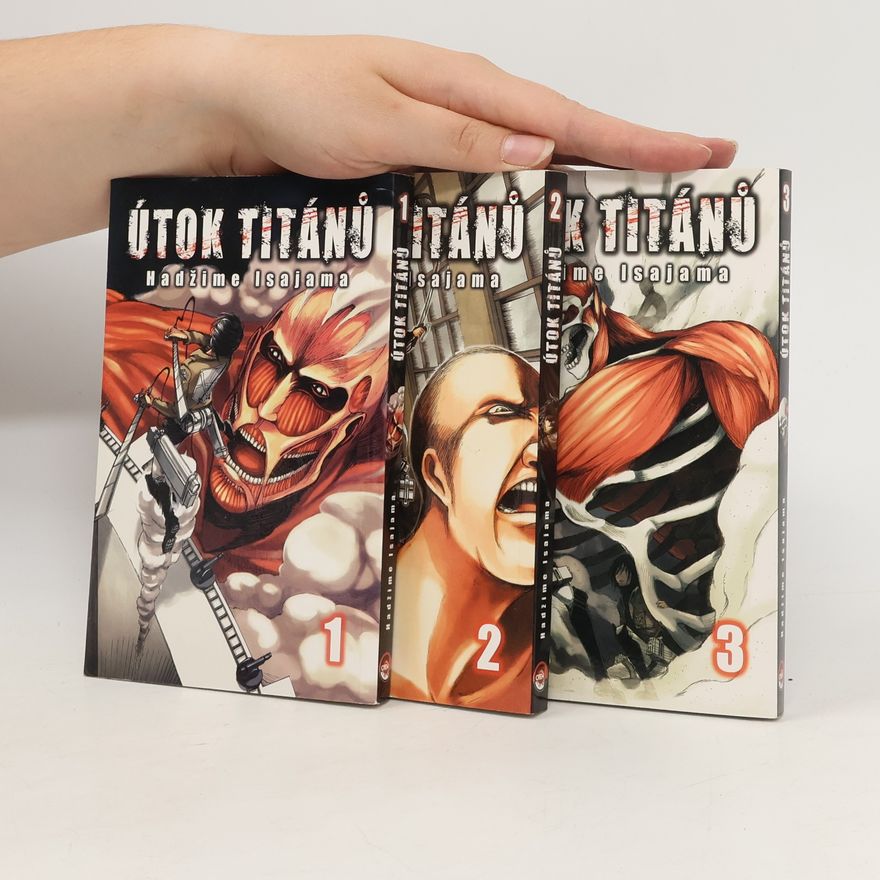 Hajime Isayama Útok titánů. 1. - 3. díl