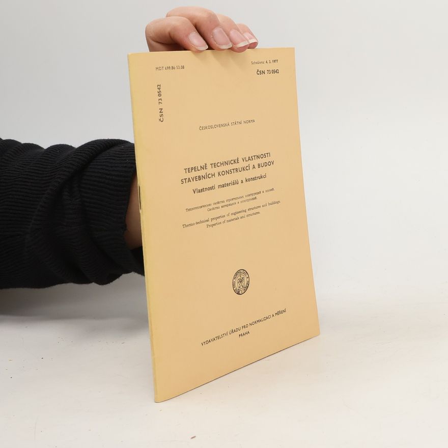 Autorenkollektiv Tepelné technické vlastnosti stavebních konstrukcí a budov