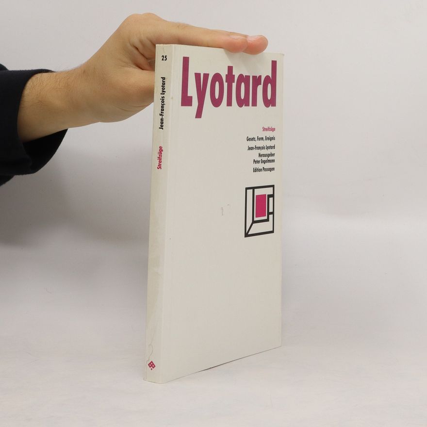 Jean-François Lyotard Streifzüge
