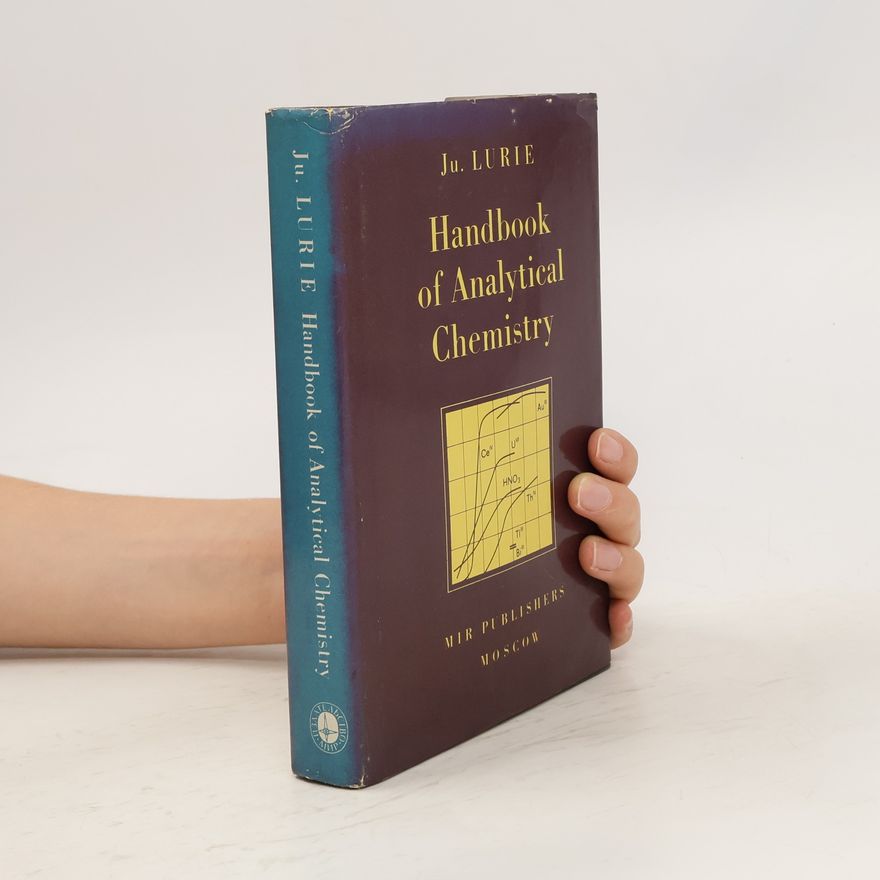 Ju. Lurie Handbook of Analytical Chemistry