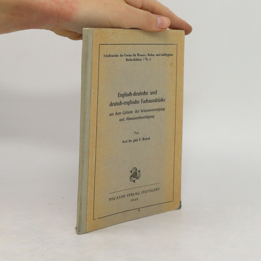 F. Meinek English-deutsche und deutsch-englische Fachausdrücke