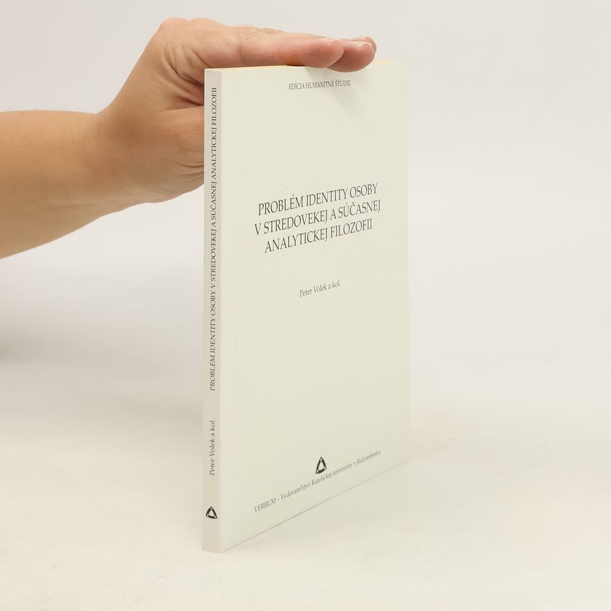 Verbum Problém identity osoby v stredovekej a súčasnej analytickej filozofii