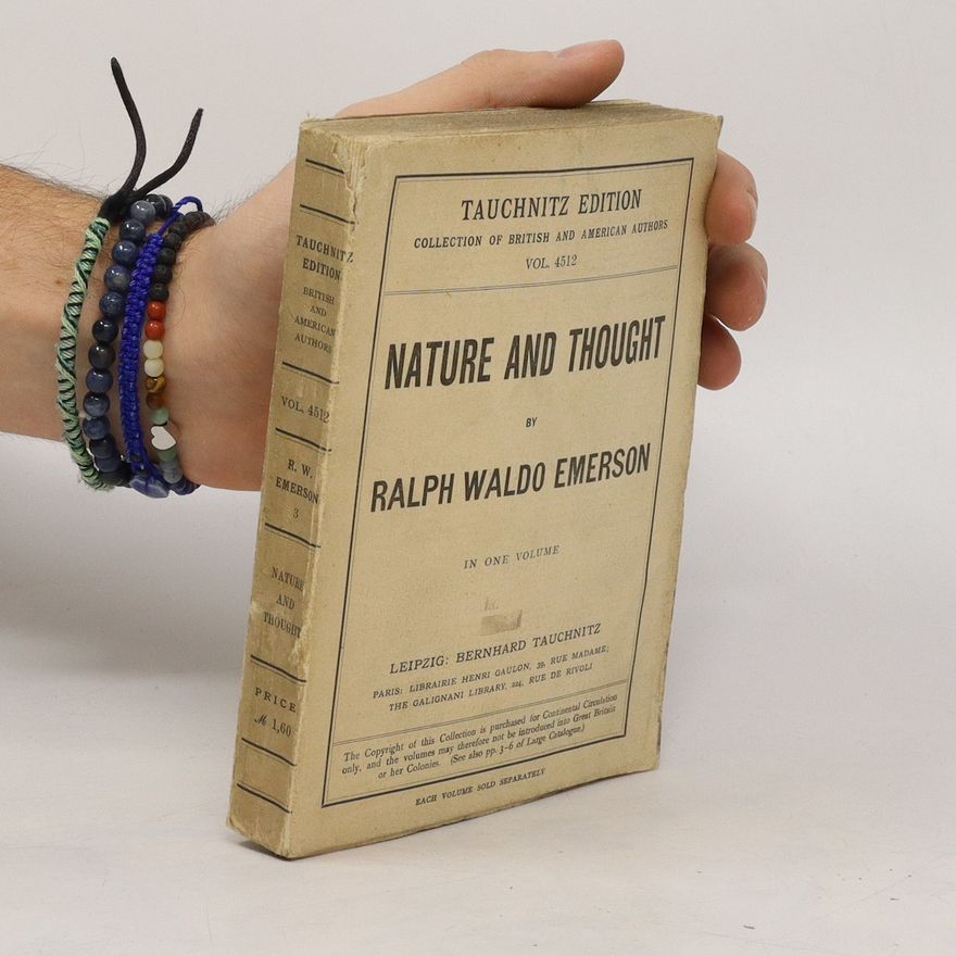 Ralph Waldo Emerson Nature and Thought