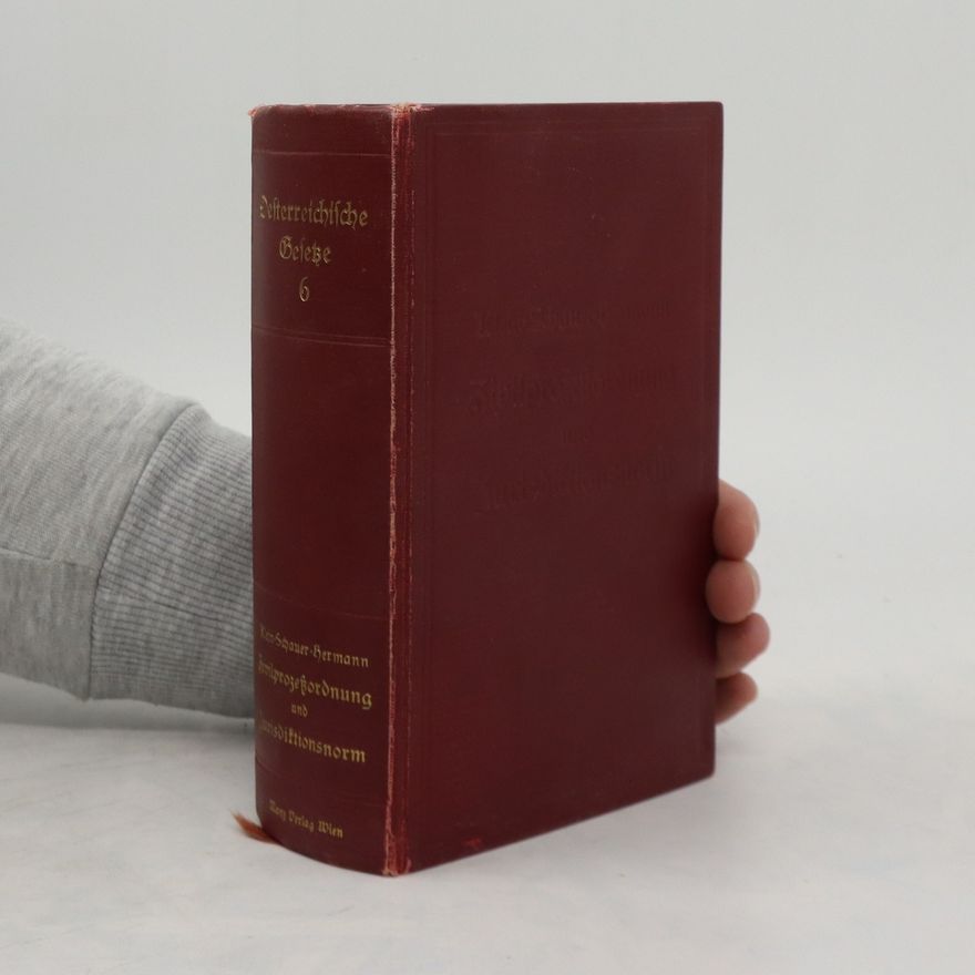 Rudolf Hermann Die Zivilprozeßordnung und Jurisdiktionsnorm