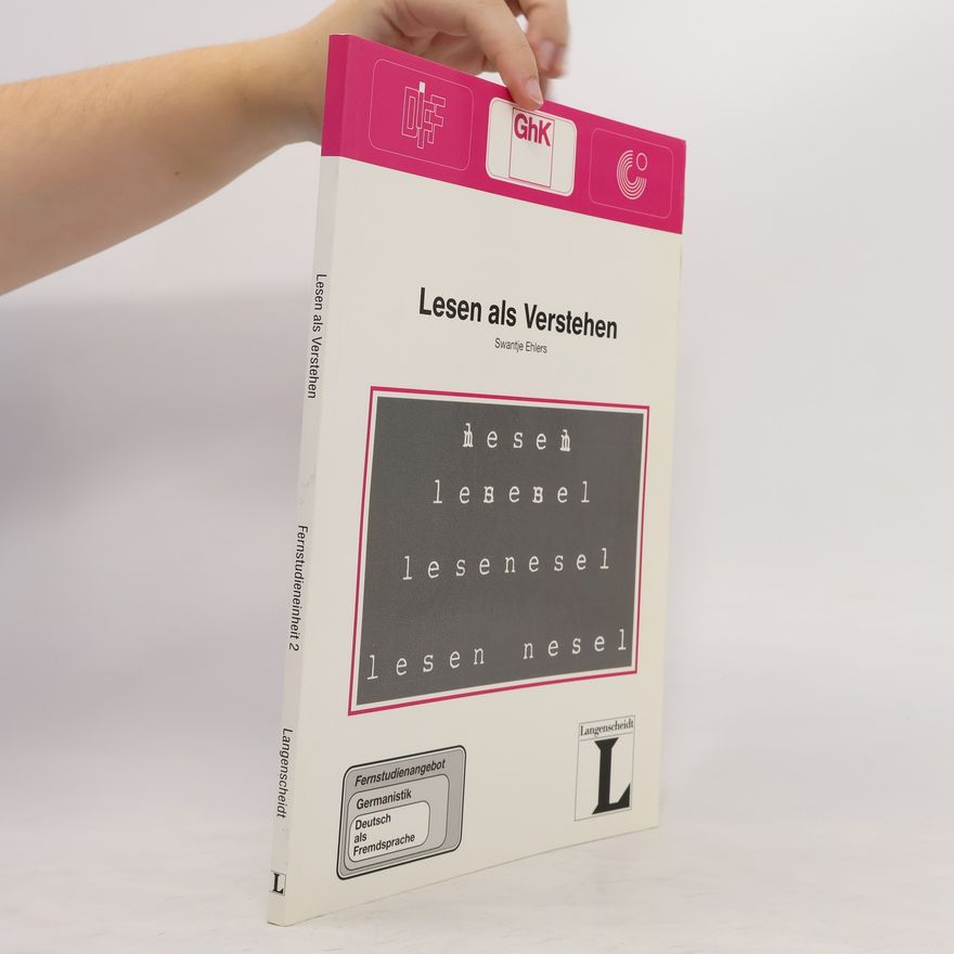 Swantje Ehlers Lesen als Verstehen