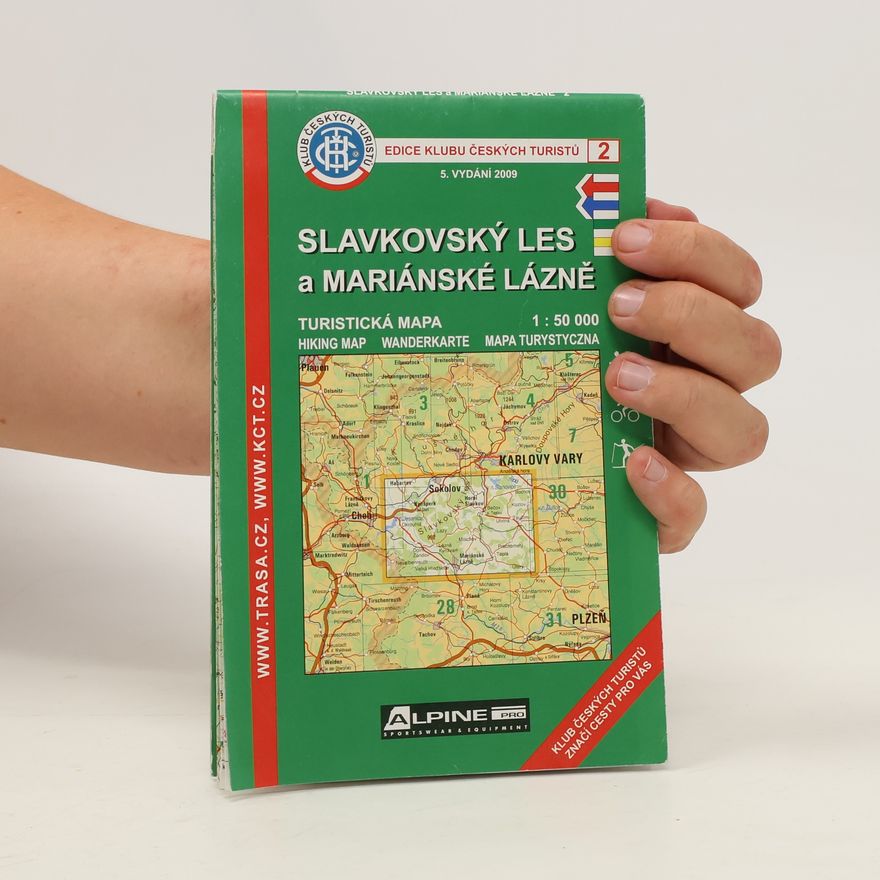Kolektiv autorů Slavkovský les a Mariánské Lázně. turistická mapa 1:50 000